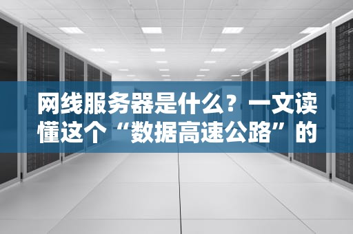 网线服务器是什么？一文读懂这个“数据高速公路”的核心枢纽！