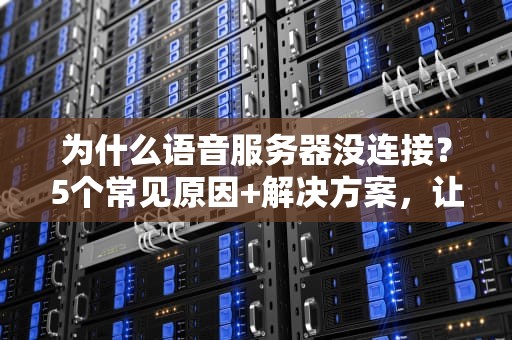 为什么语音服务器没连接？5个常见原因+解决方案，让你告别“失联”焦虑！