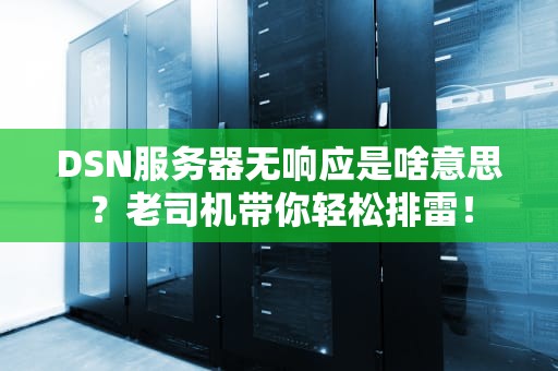 DSN服务器无响应是啥意思？老司机带你轻松排雷！