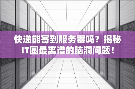 快递能寄到服务器吗？揭秘IT圈最离谱的脑洞问题！