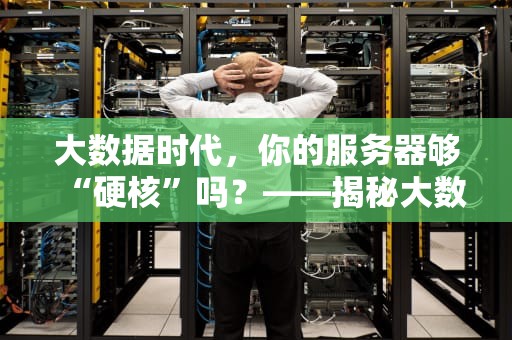大数据时代，你的服务器够“硬核”吗？——揭秘大数据服务器的五大“生存法则”
