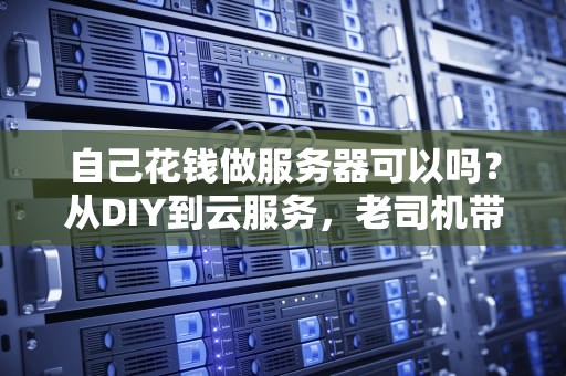 自己花钱做服务器可以吗？从DIY到云服务，老司机带你算清这笔账！
