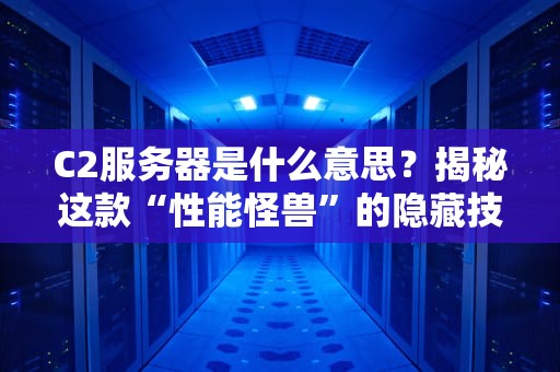 C2服务器是什么意思？揭秘这款“性能怪兽”的隐藏技能！