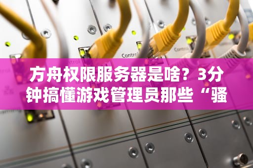 方舟权限服务器是啥？3分钟搞懂游戏管理员那些“骚操作”！