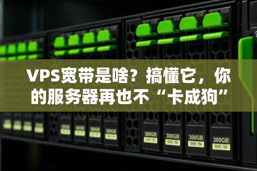VPS宽带是啥？搞懂它，你的服务器再也不“卡成狗”！
