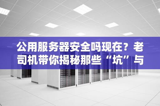 公用服务器安全吗现在？老司机带你揭秘那些“坑”与“防坑”指南！