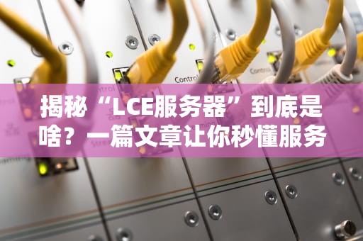 揭秘“LCE服务器”到底是啥？一篇文章让你秒懂服务器界的“冷面杀手”！