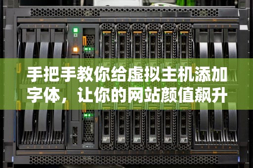 手把手教你给虚拟主机添加字体，让你的网站颜值飙升！