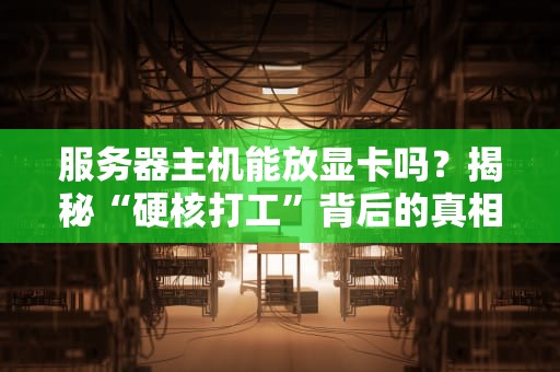 服务器主机能放显卡吗？揭秘“硬核打工”背后的真相！