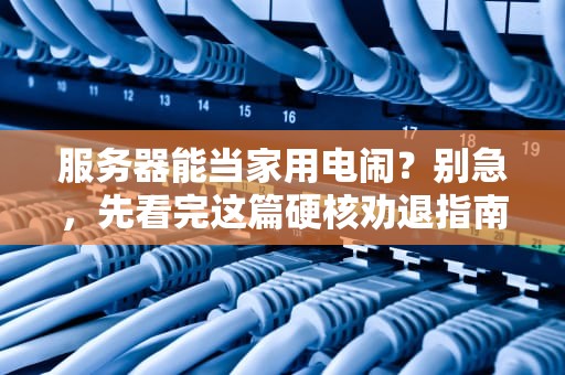 服务器能当家用电闹？别急，先看完这篇硬核劝退指南！