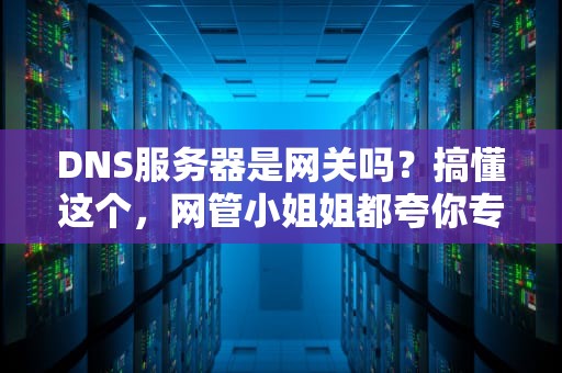DNS服务器是网关吗？搞懂这个，网管小姐姐都夸你专业！
