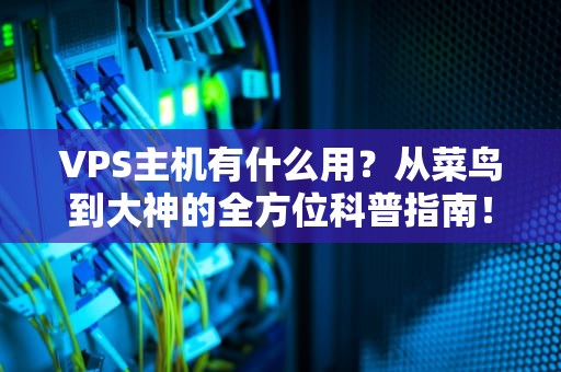 VPS主机有什么用？从菜鸟到大神的全方位科普指南！