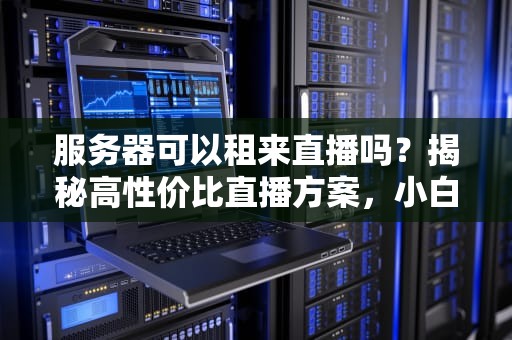 服务器可以租来直播吗？揭秘高性价比直播方案，小白也能秒懂！