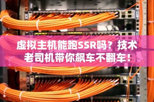 虚拟主机能跑SSR吗？技术老司机带你飙车不翻车！