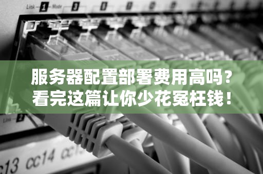 服务器配置部署费用高吗？看完这篇让你少花冤枉钱！