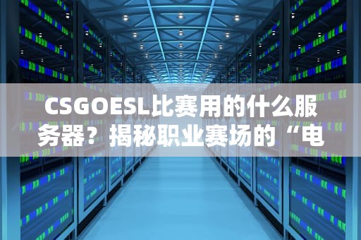 CSGOESL比赛用的什么服务器？揭秘职业赛场的“电竞心脏”！