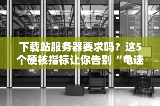 下载站服务器要求吗？这5个硬核指标让你告别“龟速”下载！