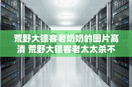荒野大镖客老奶奶的图片高清 荒野大镖客老太太杀不杀