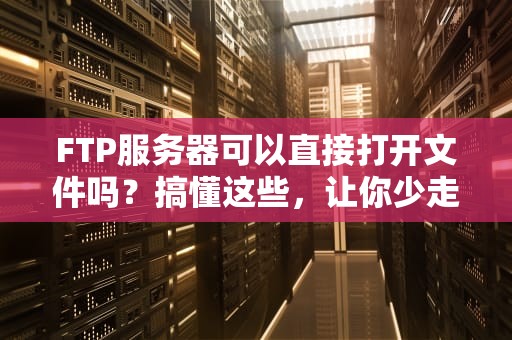 FTP服务器可以直接打开文件吗？搞懂这些，让你少走弯路！
