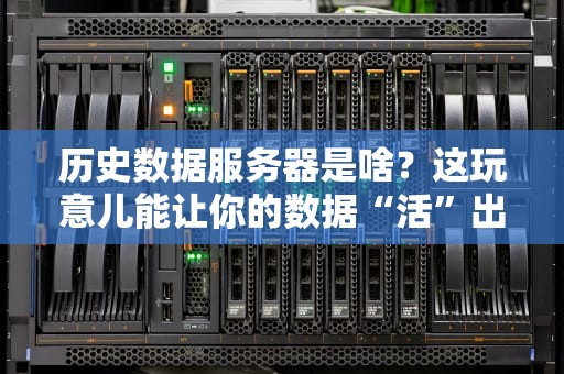 历史数据服务器是啥？这玩意儿能让你的数据“活”出第二春！