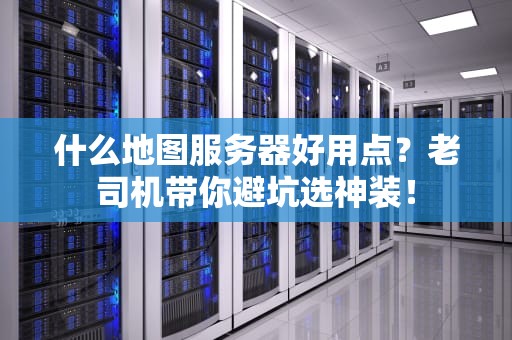 什么地图服务器好用点？老司机带你避坑选神装！
