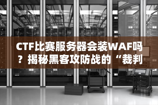 CTF比赛服务器会装WAF吗？揭秘黑客攻防战的“裁判装备”
