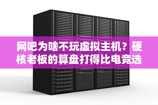 网吧为啥不玩虚拟主机？硬核老板的算盘打得比电竞选手还响！
