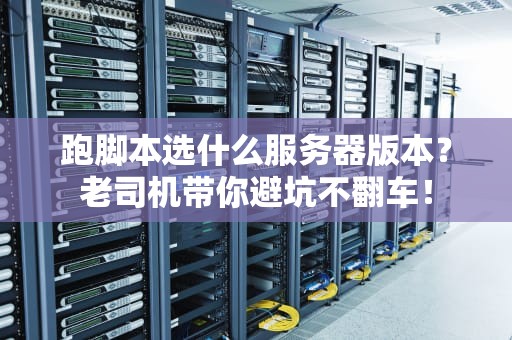 跑脚本选什么服务器版本？老司机带你避坑不翻车！
