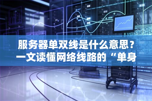 服务器单双线是什么意思？一文读懂网络线路的“单身”与“双修”玄学！