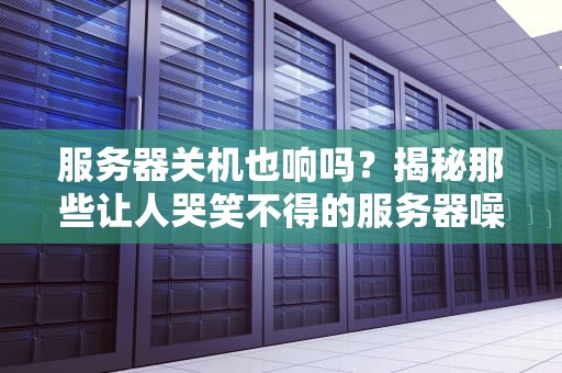 服务器关机也响吗？揭秘那些让人哭笑不得的服务器噪音玄学