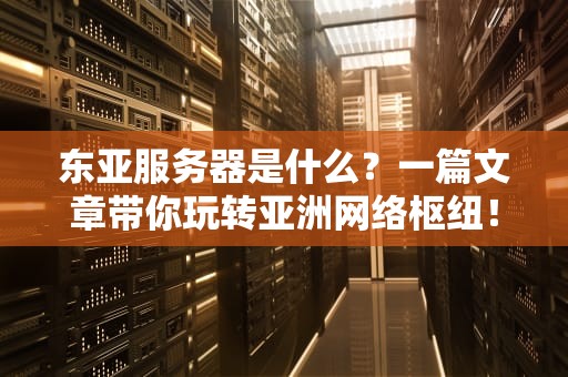 东亚服务器是什么？一篇文章带你玩转亚洲网络枢纽！