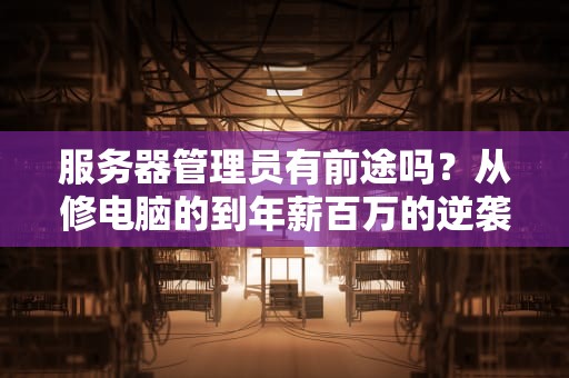服务器管理员有前途吗？从修电脑的到年薪百万的逆袭之路！