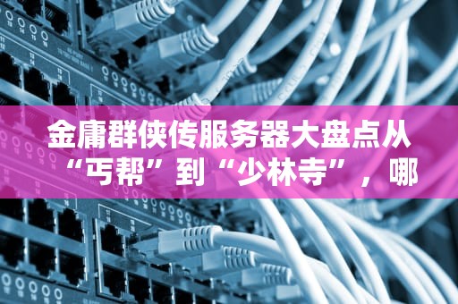金庸群侠传服务器大盘点从“丐帮”到“少林寺”，哪家才是你的江湖？