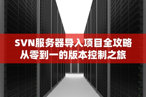 SVN服务器导入项目全攻略从零到一的版本控制之旅