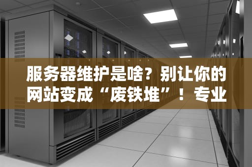 服务器维护是啥？别让你的网站变成“废铁堆”！专业博主带你轻松搞懂