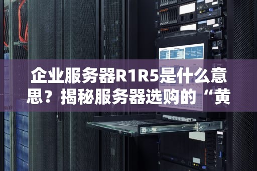 企业服务器R1R5是什么意思？揭秘服务器选购的“黄金搭档”