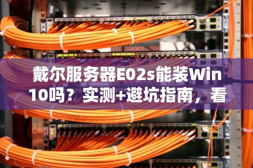 戴尔服务器E02s能装Win10吗？实测+避坑指南，看完秒懂！