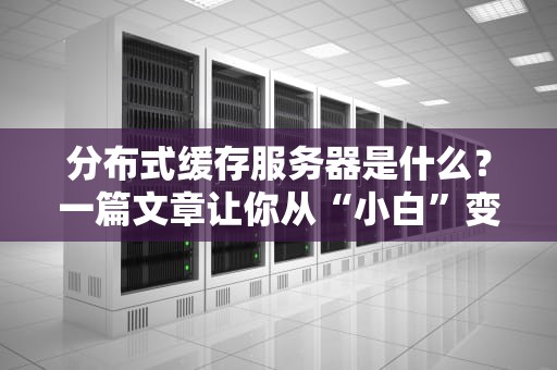 分布式缓存服务器是什么？一篇文章让你从“小白”变“大神”！