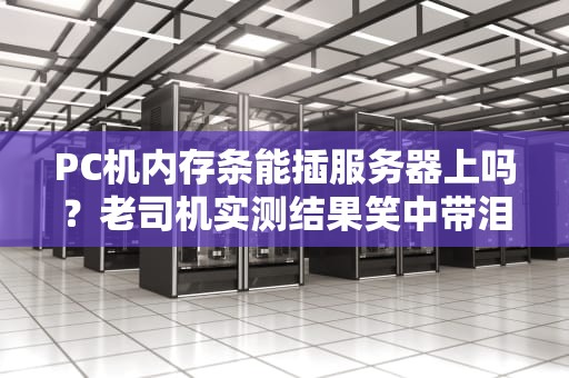 PC机内存条能插服务器上吗？老司机实测结果笑中带泪！