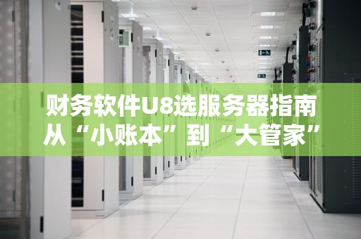 财务软件U8选服务器指南从“小账本”到“大管家”的硬核装备清单