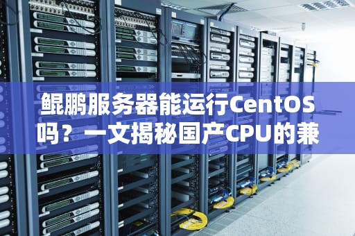 鲲鹏服务器能运行CentOS吗？一文揭秘国产CPU的兼容性玄学！