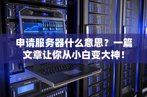 申请服务器什么意思？一篇文章让你从小白变大神！