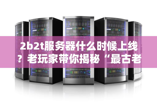 2b2t服务器什么时候上线？老玩家带你揭秘“最古老”的MC无政府服的前世今生