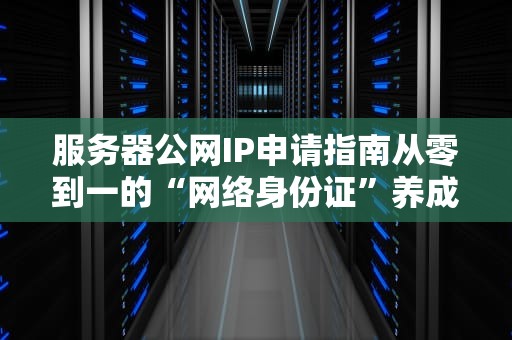 服务器公网IP申请指南从零到一的“网络身份证”养成计划