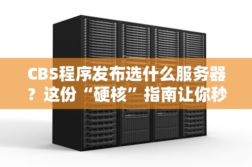 CBS程序发布选什么服务器？这份“硬核”指南让你秒变老司机！
