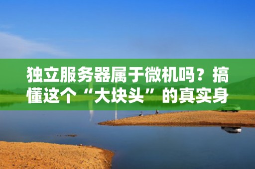 独立服务器属于微机吗？搞懂这个“大块头”的真实身份！