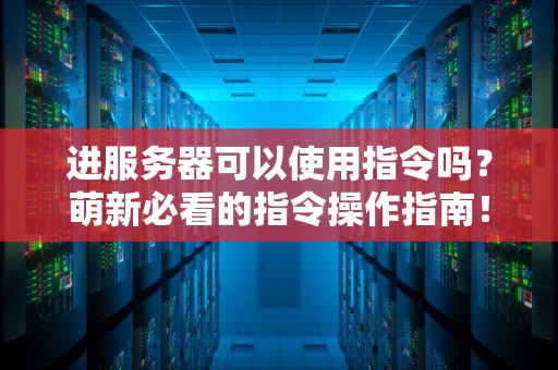 进服务器可以使用指令吗？萌新必看的指令操作指南！