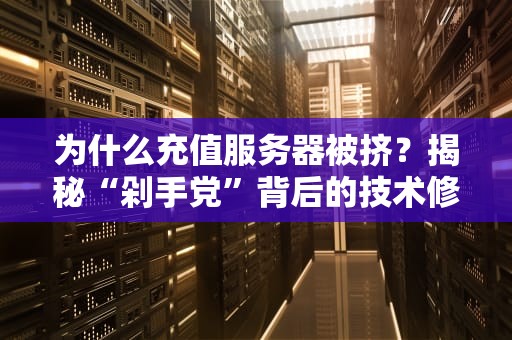 为什么充值服务器被挤？揭秘“剁手党”背后的技术修罗场！