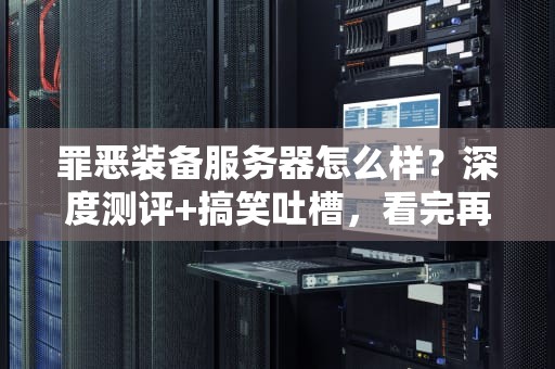 罪恶装备服务器怎么样？深度测评+搞笑吐槽，看完再决定入坑！