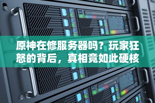 原神在修服务器吗？玩家狂怒的背后，真相竟如此硬核！
